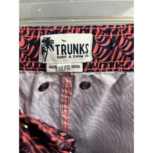Trunks Surf Swimco Mens Swimming Trunk Multi Colored Mens size Size XXL Flaw - Picture 9 of 9